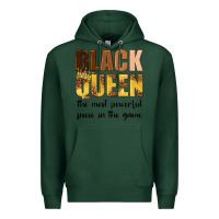 Sports Green black queen the most powerful piece in the game Premium Hoodie - texasbilliewilder