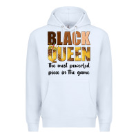 White black queen the most powerful piece in the game Premium Hoodie - texasbilliewilder