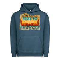 Pigment Midnight Navy road to nowhere tbw Urban Hoodie - texasbilliewilder