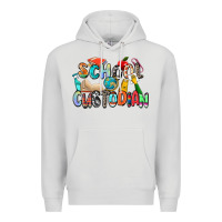 Dove Grey school custodian Premium Hoodie - Zillion Design Studio