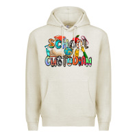 Oatmeal Heather school custodian Premium Hoodie - Zillion Design Studio