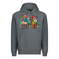 Rock school custodian Premium Hoodie - Zillion Design Studio