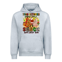 Heather Grey torn between lookin' like a snack and eatin' one Urban Hoodie - Zillion Design Studio