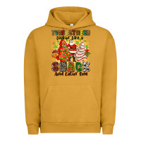 Pigment Peanut Butter torn between lookin' like a snack and eatin' one Urban Hoodie - Zillion Design Studio