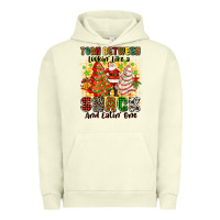 Pigment Pistachio torn between lookin' like a snack and eatin' one Urban Hoodie - Zillion Design Studio