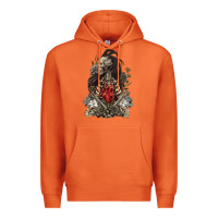 Carrot floral skeleton Premium Hoodie - RanaPortraitStore