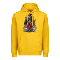 Lemon floral skeleton Premium Hoodie - RanaPortraitStore