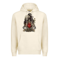 Tofu floral skeleton Premium Hoodie - RanaPortraitStore