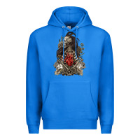True Royal floral skeleton Premium Hoodie - RanaPortraitStore