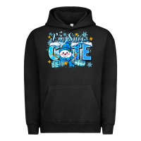 Pigment Black i'm snow cute Urban Hoodie - Zillion Design Studio