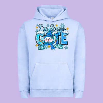 I'm Snow Cute Urban Hoodie Designed By Zillion Design Studio