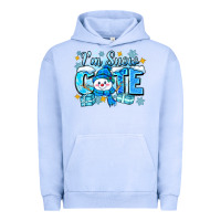 Pigment Grape Ice i'm snow cute Urban Hoodie - Zillion Design Studio