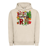 Pigment French Oak santa's favorite rn Urban Hoodie - Zillion Design Studio