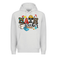Dove Grey math teacher Premium Hoodie - Zillion Design Studio