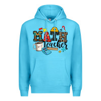 Ocean Blue math teacher Premium Hoodie - Zillion Design Studio