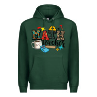 Sports Green math teacher Premium Hoodie - Zillion Design Studio