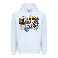 White math teacher Premium Hoodie - Zillion Design Studio