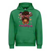 Emerald small business afro messy bun Urban Hoodie - texasbilliewilder