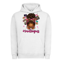 Pigment Lunar Rock small business afro messy bun Urban Hoodie - texasbilliewilder