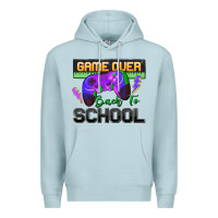 Blue Mist game over back to school Premium Hoodie - Zillion Design Studio