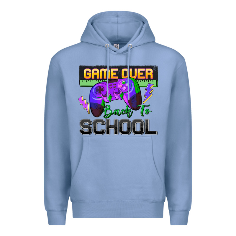 Game Over Back To School Premium Hoodie by Zillion Design Studio | Teevron