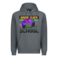 Rock game over back to school Premium Hoodie - Zillion Design Studio