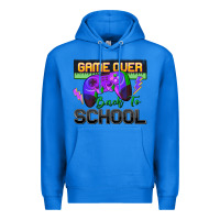 True Royal game over back to school Premium Hoodie - Zillion Design Studio