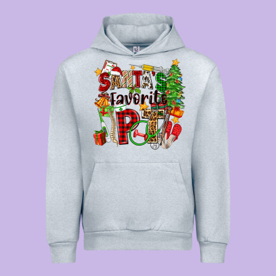 Santa's Favorite Pt Urban Hoodie Designed By Zillion Design Studio