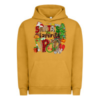 Pigment Peanut Butter santa's favorite pt Urban Hoodie - Zillion Design Studio
