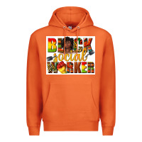 Carrot black social worker Premium Hoodie - texasbilliewilder