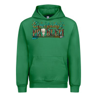 Emerald somebodys problem Urban Hoodie - texasbilliewilder