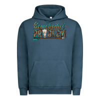 Pigment Midnight Navy somebodys problem Urban Hoodie - texasbilliewilder