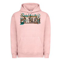 Pigment Salmon somebodys problem Urban Hoodie - texasbilliewilder