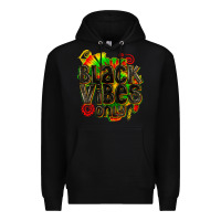 Black black vibes only Premium Hoodie - texasbilliewilder