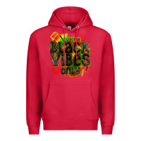 Cardinal black vibes only Premium Hoodie - texasbilliewilder