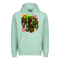 Seafoam black vibes only Premium Hoodie - texasbilliewilder