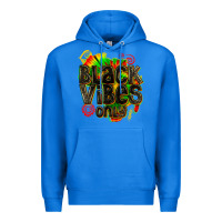 True Royal black vibes only Premium Hoodie - texasbilliewilder
