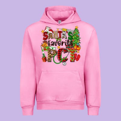 Santa's Favorite Pct Urban Hoodie Designed By Zillion Design Studio