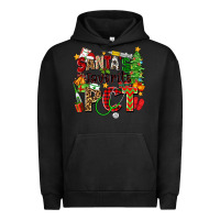 Pigment Black santa's favorite pct Urban Hoodie - Zillion Design Studio