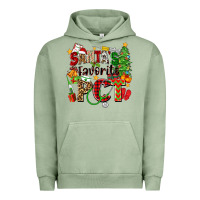 Pigment Oil Green santa's favorite pct Urban Hoodie - Zillion Design Studio
