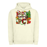 Pigment Pistachio santa's favorite pct Urban Hoodie - Zillion Design Studio