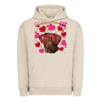 Valentine's Day  Labrador Retriever Urban Hoodie | Teevron