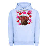 Pigment Grape Ice Valentine's day  labrador retriever Urban Hoodie - RanaPortraitStore