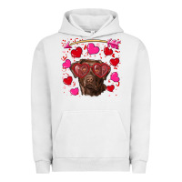 Pigment Lunar Rock Valentine's day  labrador retriever Urban Hoodie - RanaPortraitStore