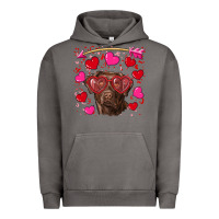 Pigment Tornado Valentine's day  labrador retriever Urban Hoodie - RanaPortraitStore