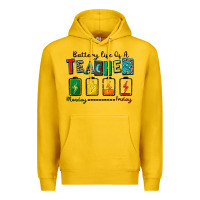 Lemon battery life of a teacher Premium Hoodie - Zillion Design Studio