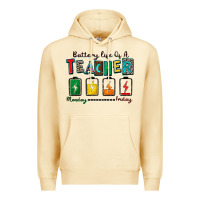 Pina Colada battery life of a teacher Premium Hoodie - Zillion Design Studio