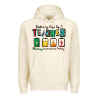 Tofu battery life of a teacher Premium Hoodie - Zillion Design Studio