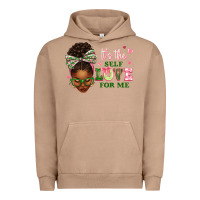 Pigment Burro sorority colors its the self love for me afro woman2 Urban Hoodie - texasbilliewilder