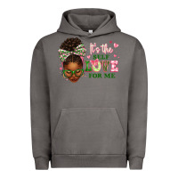Pigment Tornado sorority colors its the self love for me afro woman2 Urban Hoodie - texasbilliewilder